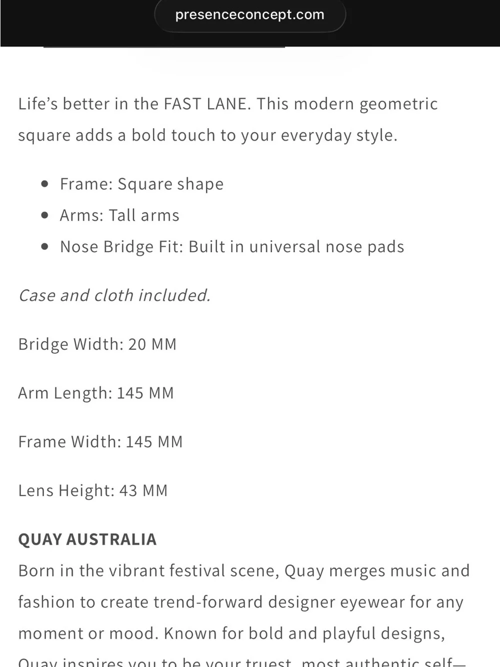 Quay Fast Lane Rectangular Unisex Sunglasses in Matte Navy with Blue Lenses